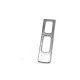 28 mm x 8 mm Sade Fermuar Elciği E 552 28 mm x 8 mm Sade Fermuar Elciği E 552