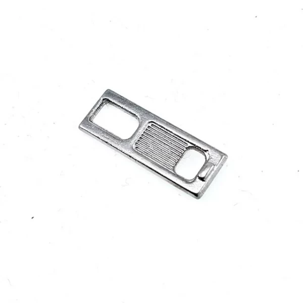 20 mm x 7 mm Fermuar Elciği kancasız E 632 20 mm x 7 mm Fermuar Elciği kancasız E 632