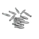 24 x 5 mm Damla şekilli fermuar elciği E 823 24 x 5 mm Damla şekilli fermuar elciği E 823