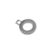 Zipper Pullers - zinc alloy 27 mm x 6 mm B 62