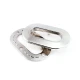 Kuşgözü zamak oval çerçeve şekil 17 x 30 mm E 1943 Kuşgözü zamak oval çerçeve şekil 17 x 30 mm E 1943