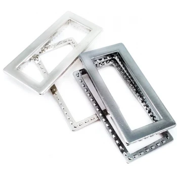 40 x 20 mm Metal Eyelet Rectangle Shape E 1983