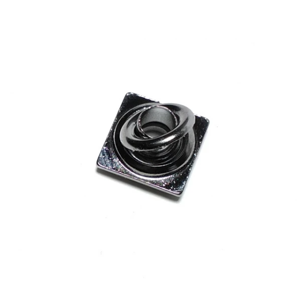 Metal Kuşgözü küçük kare şekil 11 x 11 mm E 2050 Metal Kuşgözü küçük kare şekil 11 x 11 mm E 2050