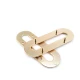 Oval kenarlı ve desenli metal kuşgözü 20 x 60 mm E 663 Oval kenarlı ve desenli metal kuşgözü 20 x 60 mm E 663