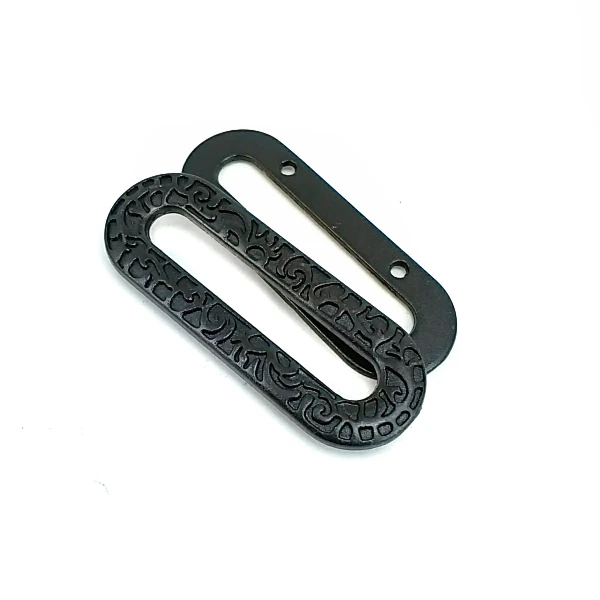 Oval kenarlı ve desenli metal kuşgözü 20 x 60 mm E 663 Oval kenarlı ve desenli metal kuşgözü 20 x 60 mm E 663