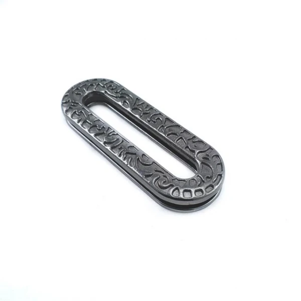 Oval kenarlı ve desenli metal kuşgözü 20 x 60 mm E 663 Oval kenarlı ve desenli metal kuşgözü 20 x 60 mm E 663