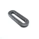 Oval kenarlı ve desenli metal kuşgözü 20 x 60 mm E 663 Oval kenarlı ve desenli metal kuşgözü 20 x 60 mm E 663