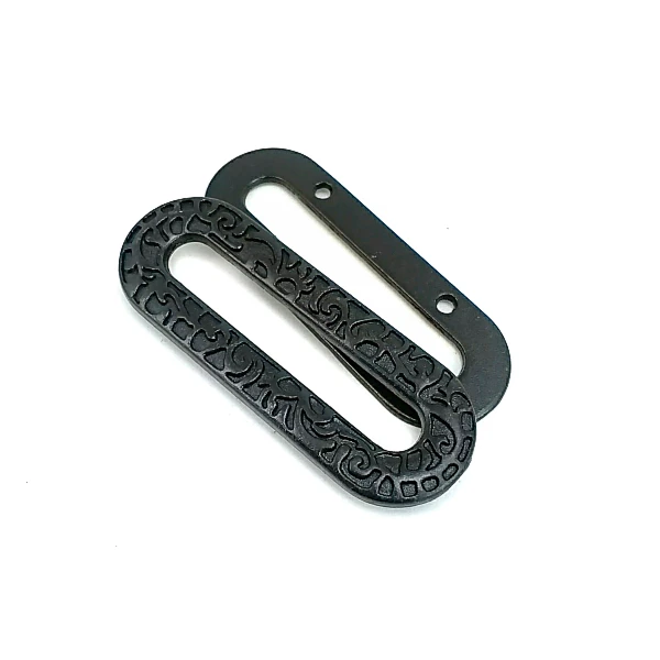 Oval kenarlı ve desenli metal kuşgözü 20 x 60 mm E 663 Oval kenarlı ve desenli metal kuşgözü 20 x 60 mm E 663