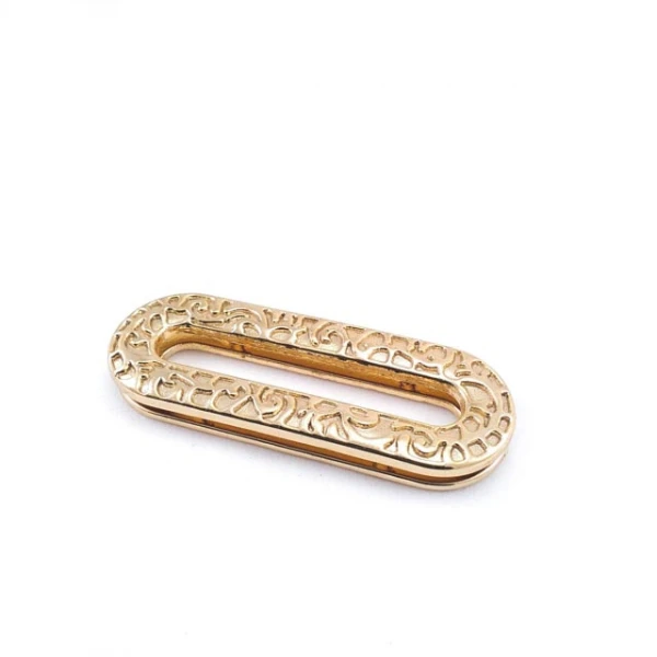 Oval kenarlı ve desenli metal kuşgözü 20 x 60 mm E 663 Oval kenarlı ve desenli metal kuşgözü 20 x 60 mm E 663