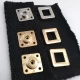 25 x 25 mm Estetik Kare Mont ve Kaban Çıtçıt Düğme E 1282 25 x 25 mm Estetik Kare Mont ve Kaban Çıtçıt Düğme E 1282