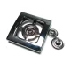 Metal çift parça çıtçıt düğme kare şekil 32 x 32 mm Е 1831 Metal çift parça çıtçıt düğme kare şekil 32 x 32 mm Е 1831