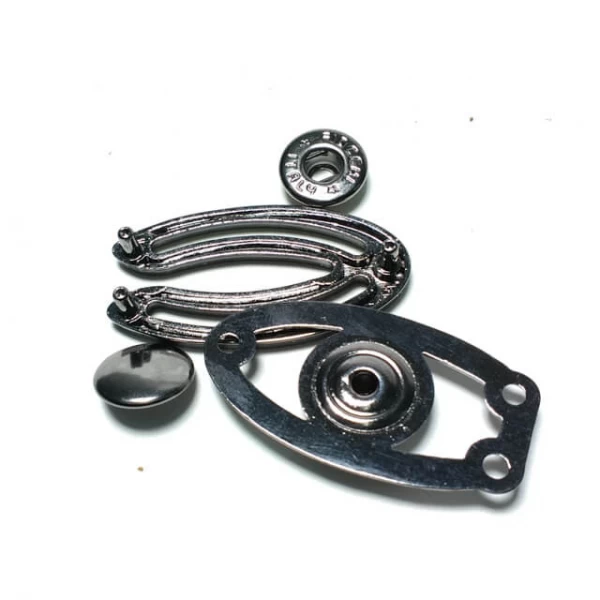 Metal snap button 40 x 22 mm ıt 1839
