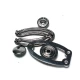 Metal snap button 40 x 22 mm ıt 1839
