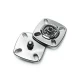 Dikme zamak kare çıtçıt düğme 17 mm Е 1919