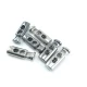 Çift Delikli Stoper 6 mm Bağcık Girişli Metal Kordon Kilidi E 214 Çift Delikli Stoper 6 mm Bağcık Girişli Metal Kordon Kilidi E 214