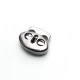 18 mm Metal Stoper Çift Delikli Ay Stoper E 694 18 mm Metal Stoper Çift Delikli Ay Stoper E 694