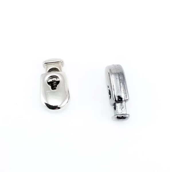 18 mm Metal Stopper Single Hole Cord Entry 4 mm E 827