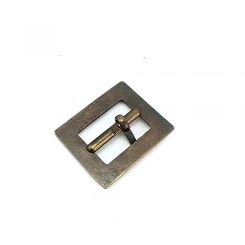 21 mm Center Bar Square Belt Buckle E 608