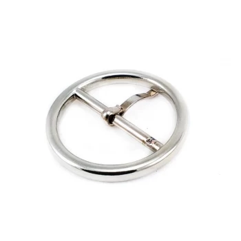 51 mm Metal buckle - center bar ring buckle E 2082