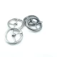 20 mm Metal Yuvarlak Dilli Halka Toka E 2129