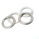 30 mm Snake Patterned Metal Ring Buckle E 357