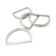 36 mm Plain Metal D Buckle E 764