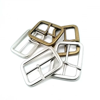 35 mm  Center Bar Metal Buckle - Zinc Alloy E 2005