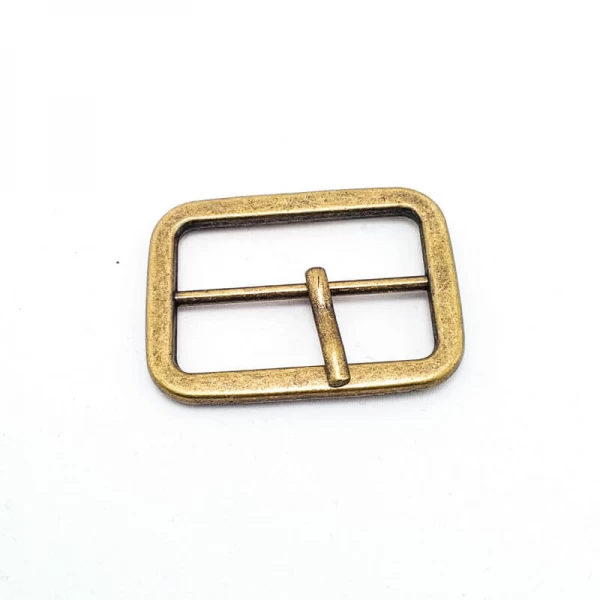 Rectangular plain buckle zinc alloy metal 35 mm E 2005
