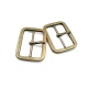 Rectangular plain buckle zinc alloy metal 35 mm E 2005