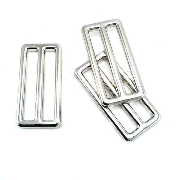 40 mm Flat Metal Adjuster Sliders E 2030