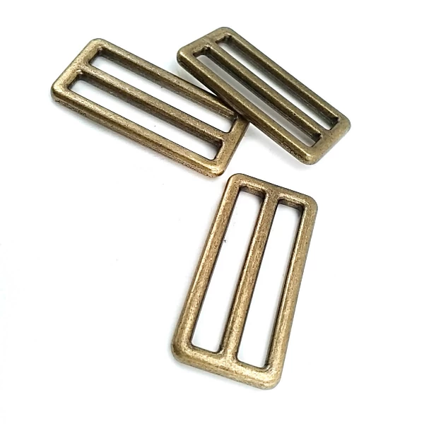 40 mm Flat Metal Adjuster Sliders E 2030