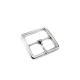 Square metal buckle 32 mm E 2116