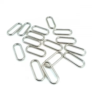20.3 mm x 6.4mm Metal Buckle E 2170