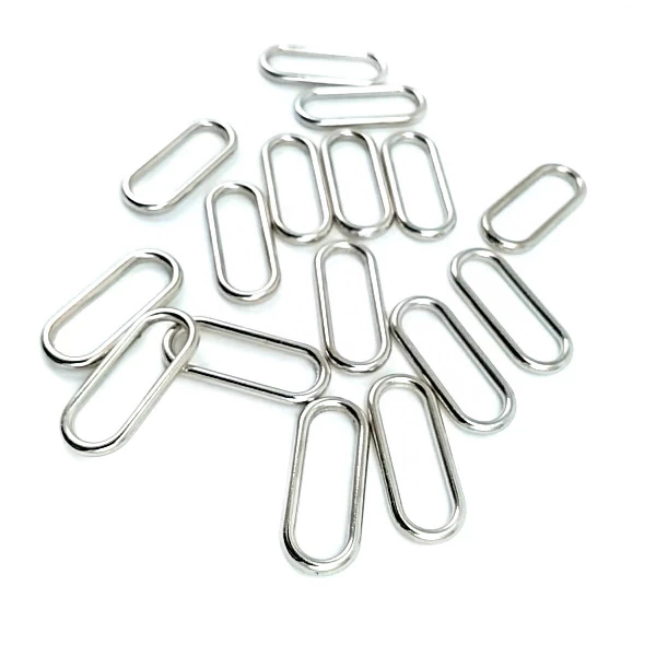 20.3mm x 6.4mm Metal Buckle E 2170