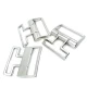 35 x 13 mm Geçmeli metal toka  E 647