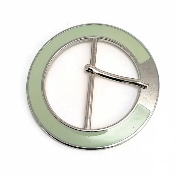 48 mm Oval Toka Mineli Pastel renk Dilli Oval Zamak Toka E 724