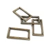 Zamak Frame Buckle 31 x 14 mm E 775