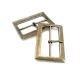 5 cm Rectangular Center Bar Metal Buckle  E 970