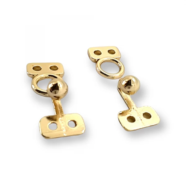 Metal agraf - 10 mm agraf kopça top uçlu E 1879