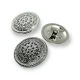 Desenli Metal Ayaklı Düğme 28 mm B 39 Desenli Metal Ayaklı Düğme 28 mm B 39