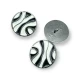 Çizgi Desenli Ayaklı Metal Düğme Metal 28 mm 44 Boy B 83