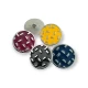 28 mm - 44 L  Coat and Coat Button Enamel Shank Button E 1077