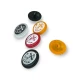 18 mm - 29 size Enamel Anchor Design Footed Jacket Button E 1151 MN