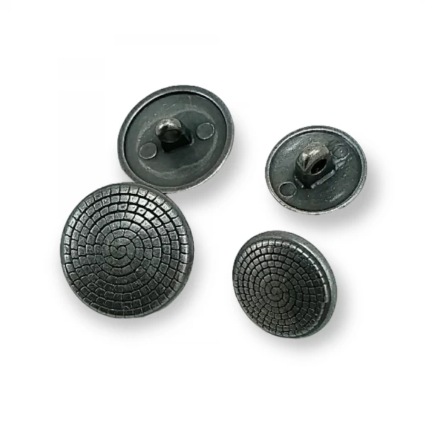 20 mm - 32 boy Spiral Desenli Alttan Dikme Düğme E 119