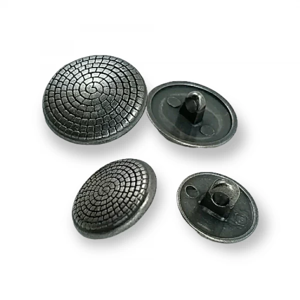 20 mm - 32 boy Spiral Desenli Alttan Dikme Düğme E 119