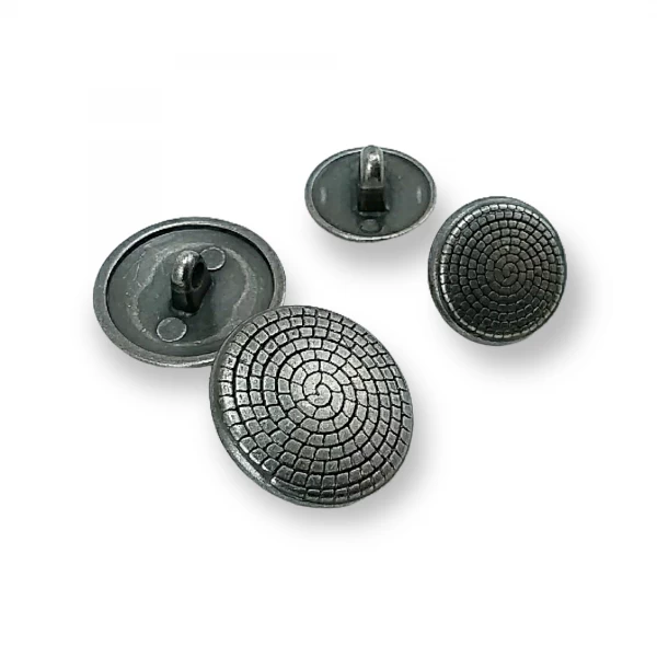 20 mm - 32 boy Spiral Desenli Alttan Dikme Düğme E 119