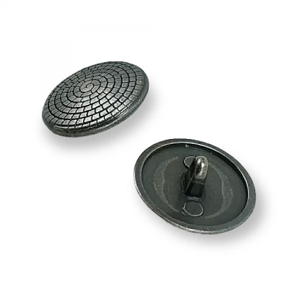 20 mm - 32 boy Spiral Desenli Alttan Dikme Düğme E 119