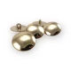 17 mm - 28 L Slightly Curved Metal Shank Button E 1196