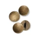 Flat Coin Shape Metal Foot Button 20 mm - 31 L E 1317