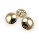 25 mm - 40 L Convex Shank Button Edge Patterned E 1331